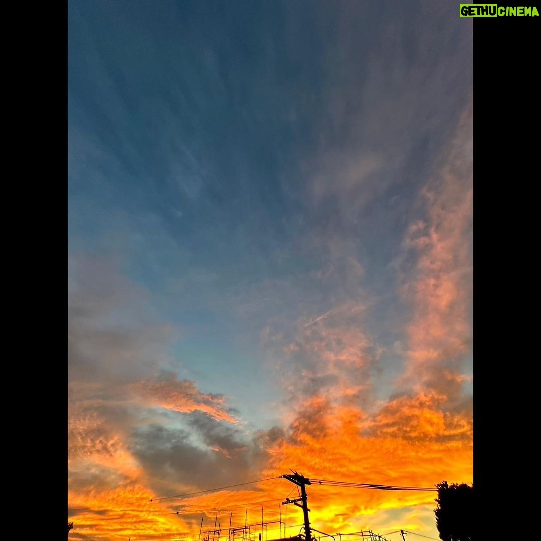 Takuya Kimura - 128.9K Likes -
「鮮やかな夕焼け❕」
PEACE!!
STAYSAFE!
拓哉
#木村拓哉#TakuyaKimura