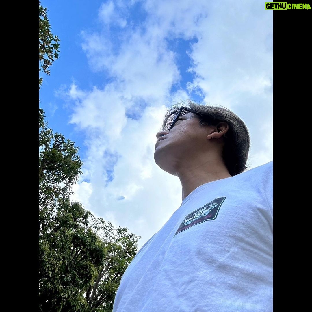 Takuya Kimura Instagram - 「こちらは青空が戻っております❕ 皆さんの所は大丈夫ですか?」 PEACE!! STAYSAFE! 拓哉 #木村拓哉#TakuyaKimura