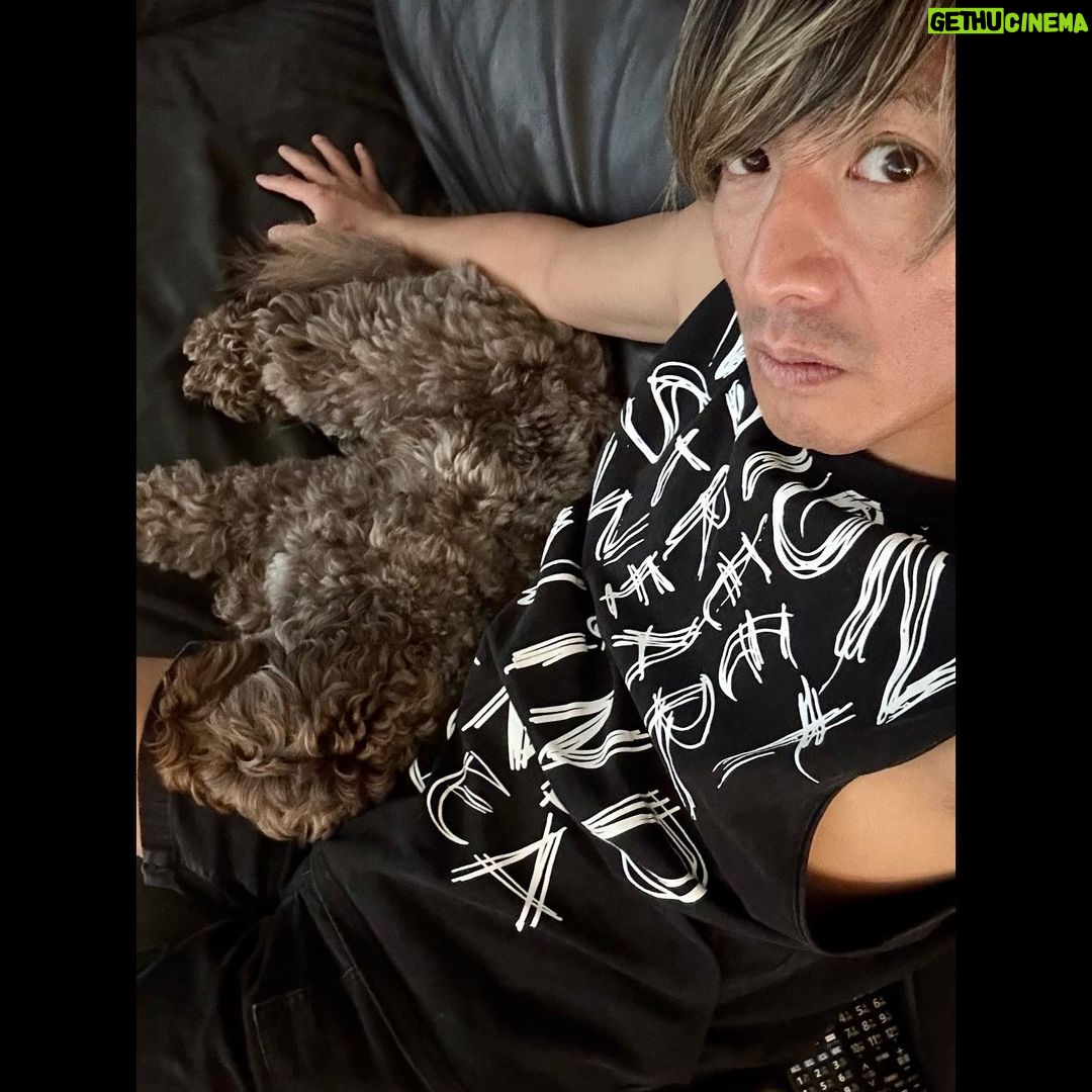 Takuya Kimura Instagram - 「今日もお疲れ様❕ 暑くていっぱい我慢して、いっぱい走ったね❕ ぐっすり寝ようね❕ おやすみ。」 PEACE‼︎ STAYSAFE! 拓哉 #木村拓哉#TakuyaKimura