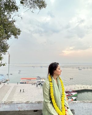 Tamannaah Instagram - Har har Mahadev 🙏🙏🙏

#kashivishwanath #varanasi