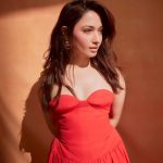 Tamannaah Instagram - 2 minutes of silence for everyone who thinks this is Red, and not Orange!