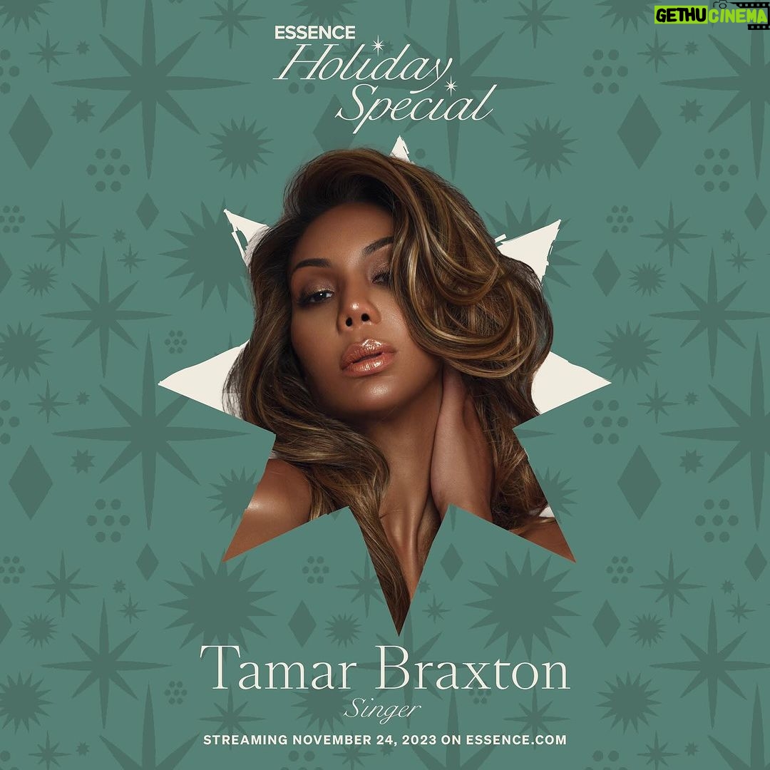 Tamar Braxton Instagram - “Tune in on Friday, November 24, at 8PM EST on Essence.com to see me and more of your top artists performing all your favorite holiday songs with a twist at the 2023 ESSENCE Holiday Special.” ✨🎄