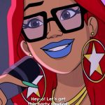 Tamar Braxton Instagram - Me still doing what I do for clout!!! Now I’m chasing off of #issarae and @matthewacherry on this bomb #hbomax animated series #outnow‼️ …. #younglove Be careful you never know who I may set up next 👑✨ #queenofclout