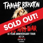Tamar Braxton Instagram - And New York City y’all have sold us out! @loveandwar10yr ! I can’t wait to sing with you all tomorrow!