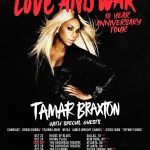 Tamar Braxton Instagram - Throughout EVERYTHING my Tamartians have stood by me. This album is for you as much as it was for me. The same with this tour! I can not wait for you all to see this new show! Ladies and Gentleman this is the FULL Love and War 10 lineup. See you all soon…and YES we added LA! Fan Presale Thursday, and general sale Friday!