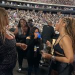 Tamar Braxton Instagram - After the ShT week i had my besties @phillionaire1911 and @wardellmalloy made me pull it together to go to the best concerts I’ve ever been to!! Absolutely no words!! I had a blast. Caught up with old friends and drank them rich people’s champagne all night and Missed my flight this morning and i wouldn’t trade a thing ❤️✨ God is so good😍 them Carters know how to throw a party Chile 💕