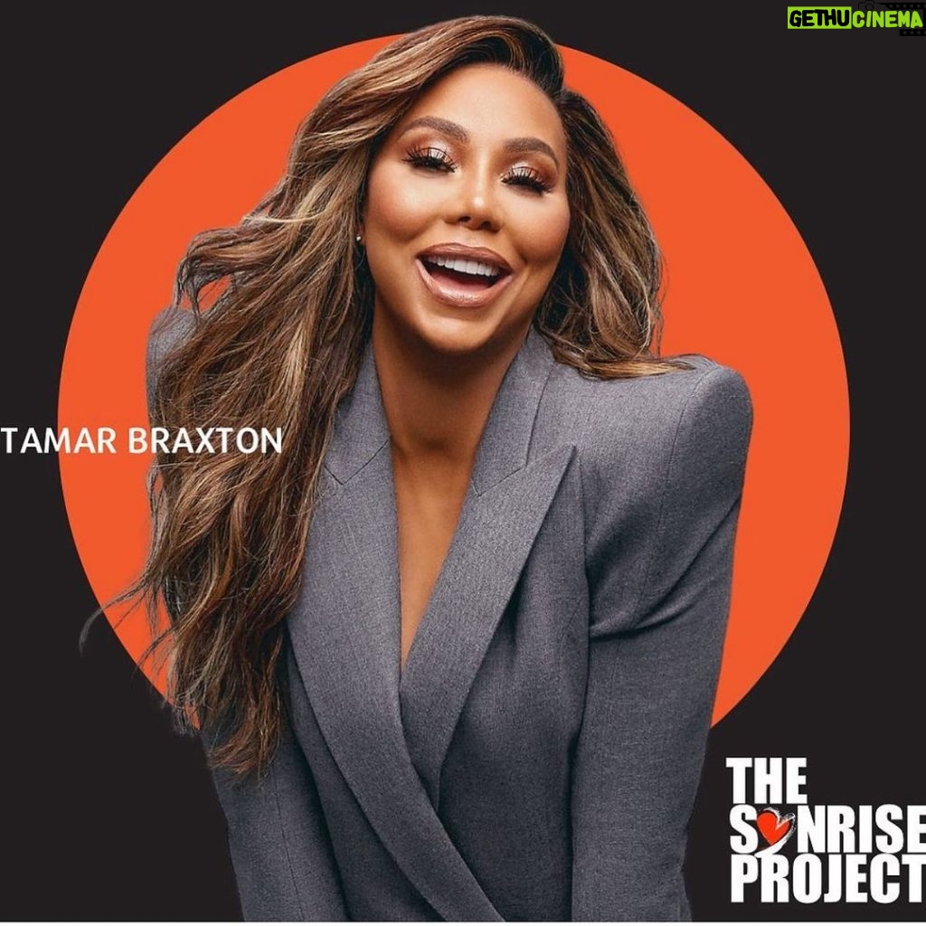 Tamar Braxton Instagram - Tomorrow morning at 9 am ❤️ www.thesonriseproject.org to listen