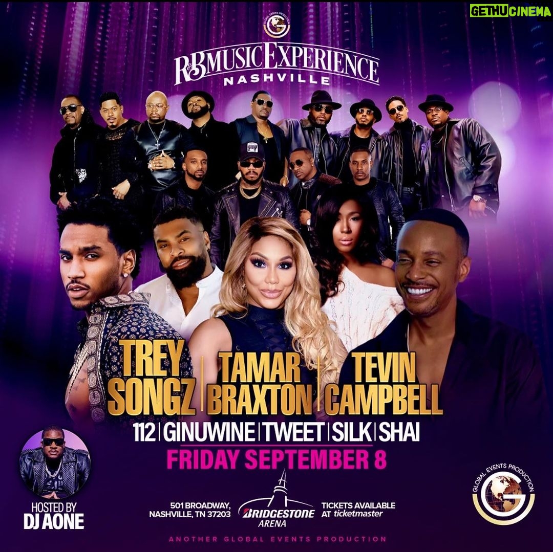 Tamar Braxton Instagram - The rumors are TRUE….🤣 Tay Tay is back outside with my FAM @globaleventsproduction and with my brother @tank and @tevin we have a BRAND NEW show and I’m sooo excited ❤️❤️ see ya soon 🏆❤️