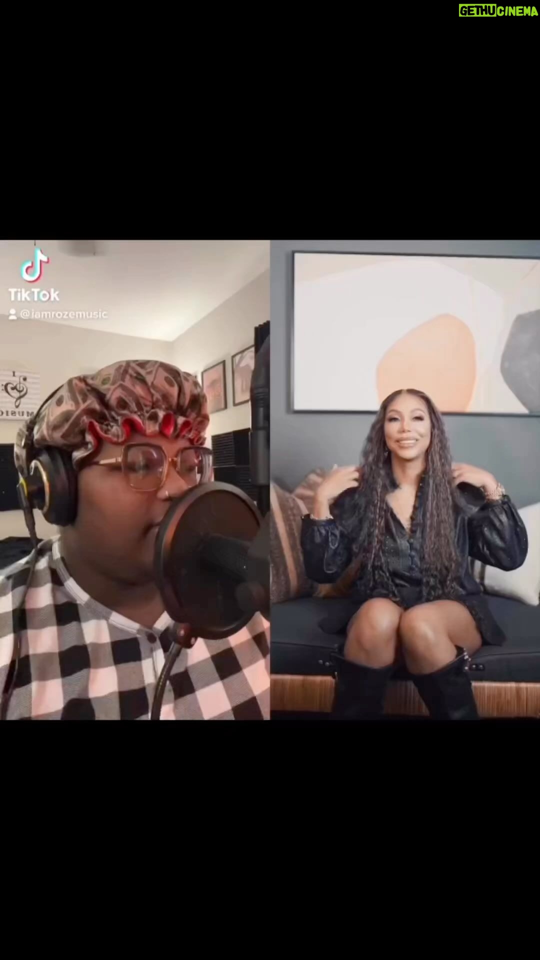 Tamar Braxton Instagram - Now, this #changedopenversechallenge deserves its own post because baby @iamrozemusic is SANGING!!! Do you hear me?! ππΎππΎππΎ