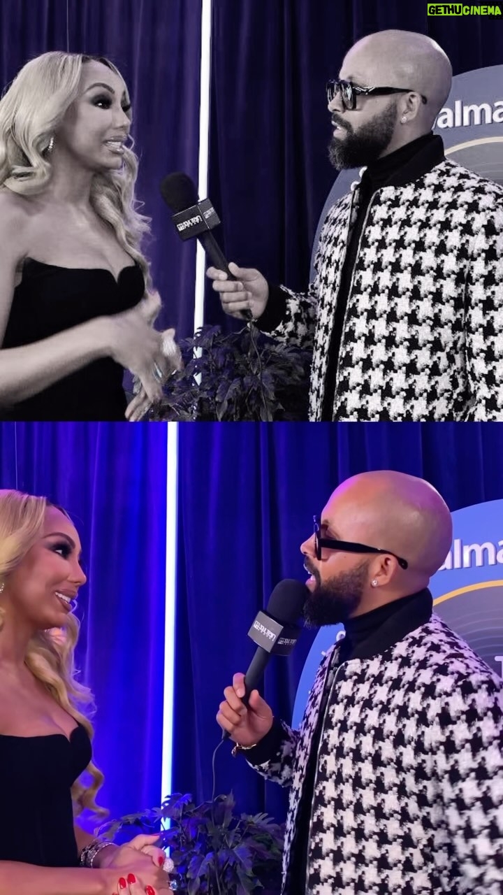 Tamar Braxton Instagram - Our social host @kennyburns caught up with @tamarbraxton at the #SoulTrainAwards to talk about her upcoming tour Love & War Anniversary Pt. 2. It's the 10 year anniversary of her iconic album that peaked at No. 2 on the Billboard 200 chart. ❤️
