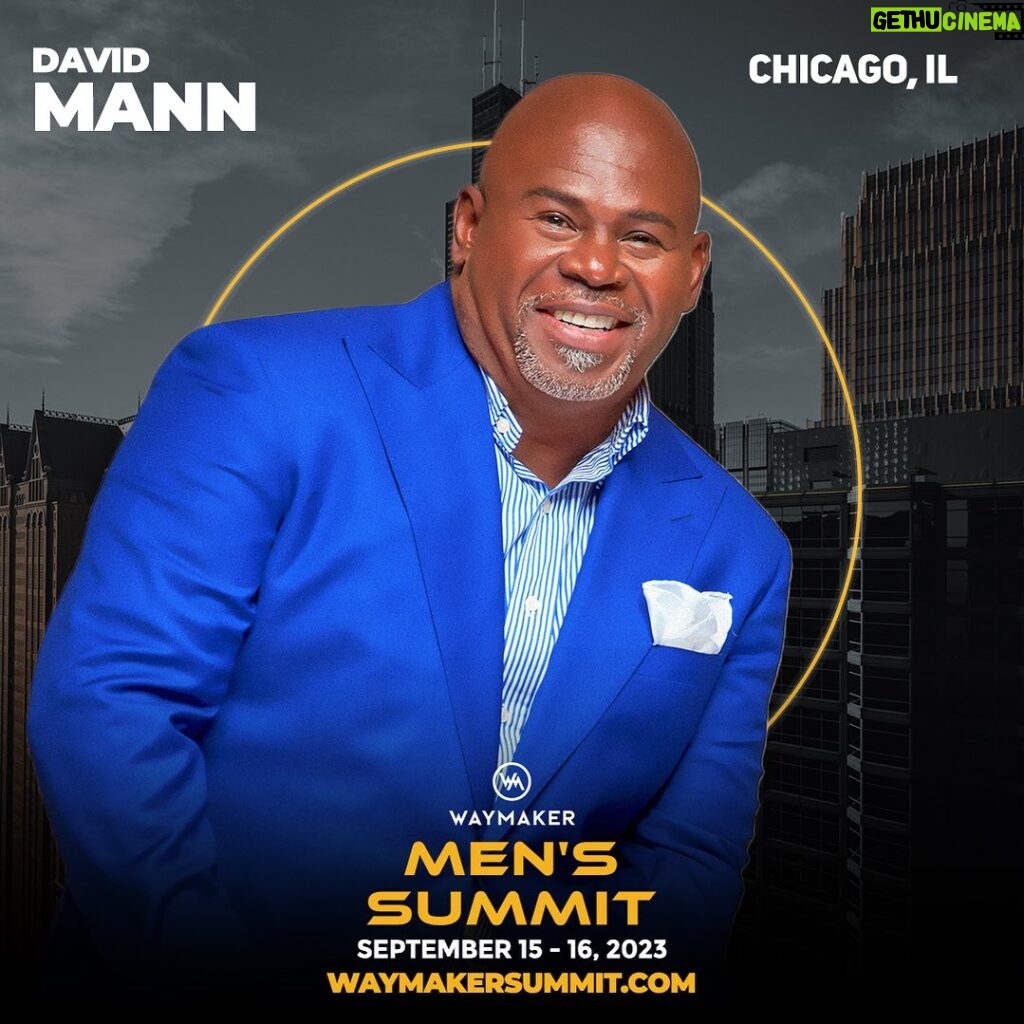 Tamela Mann Instagram - When was the last time that you checked on YOU? Mental health is often overlooked in our community, but at Waymaker we're making it a starting point to a happy and healthy life. Let's change the narrative with a session from David "Mr. Brown" Mann on Mental Health for Black men. Free tickets are available now at WaymakerSummit.com #WaymakerSummit #DavidMann #MrBrown #TylerPerry Chicago, Illinois