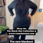 Tamela Mann Instagram - Loving all of the great feedback and support for #TheBlackout Faux Leather Leggings at @tamelamanncollection. We’ve got new items to share and we hope you will enjoy them as much as I do! #new #jogger #plussize #curvy #essentials #tmc #tamelamann