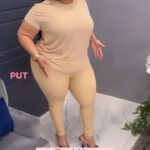 Tamela Mann Instagram - 💞If you would dress it up 💙 If you would dress it down Shop our Sun-Tan leggings and the Tan Mesh Tee👇🏼 www.TamelaMann.com #tamelamann #tamelamanncollection