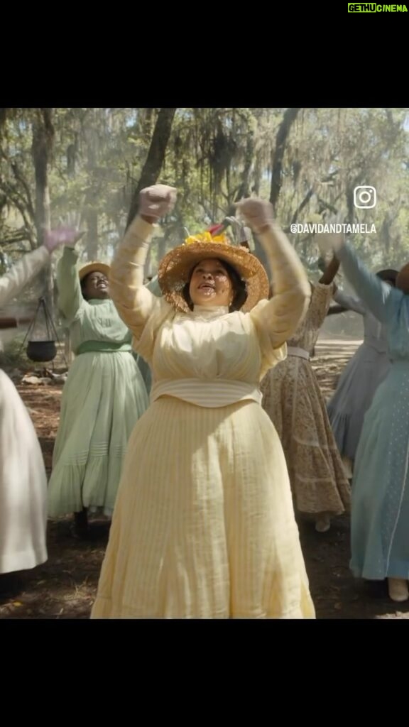 Tamela Mann Instagram - In theaters tomorrow 💜 @thecolorpurple #thecolorpurple #christmasday
