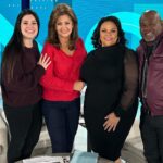 Tamela Mann Instagram – Getting to hang out with @jonilamb is always a good time! @daystar 🥰 #davidmann #tamelamann
