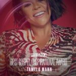 Tamela Mann Instagram - So grateful to be nominated and to celebrate gospel music with all of you @soultrain They inspired us all 🎶✨😇 The nominees for #SoulTrainAwards Best Gospel/Inspirational Award are @cecewinans @imericacampbell @realfredh @nowthatsmajor @marvinsapp @maverickcitymusic x @kirkfranklin @davidandtamela @tashacobbsleonard Watch on #BET Nov 26th 8/7c