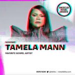 Tamela Mann Instagram - So excited to be nominated for the 2022 #AMAs! Vote now by heading to VoteAMAs dot com and don’t miss the show on November 20 at 8/7c on #ABCNetwork! #AMAs #HeDidItForMe #Overcomer