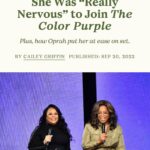Tamela Mann Instagram - Thank you @keenstoryteller and our friends at @oprahdaily for this article! Anybody ready for #TheColorPurpleMusicalFilm ? #Honored