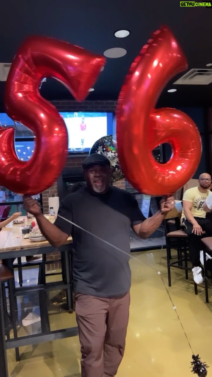 Tamela Mann Instagram - Finally got to celebrate my birthday with my family! 56 and loving life! #aintnothinglikefamily 56 years young🎂🎉🎊