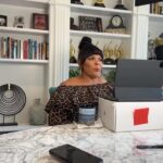 Tamela Mann Instagram - Press day with Tam #overcomerdeluxe #overcomer #tamelamann #helpme #conquer