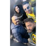 Tamer Hosny Instagram - ترانزيت ٨ ساعات في مطار فرانكفورت المانيا قولت اعملكوا فوتو سيشن سريع 😀صباح العسل ❤️