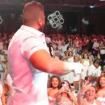 Tamer Hosny Instagram - TAMER HOSNY at Blu Mar 2024 💙 ‎لاول مره في بونتكانا .. النجم تامرحسني ،، شعبيه و محبه عالميه جارفه و حضور طاغي و قمه في التواضع .. شرفتنا و دايماً معنا يا حبيب الملايين #blumar #blumar2024 #blumarevents #tamerhosny #tamerhosnyfans Hard Rock Hotel & Casino Punta Cana
