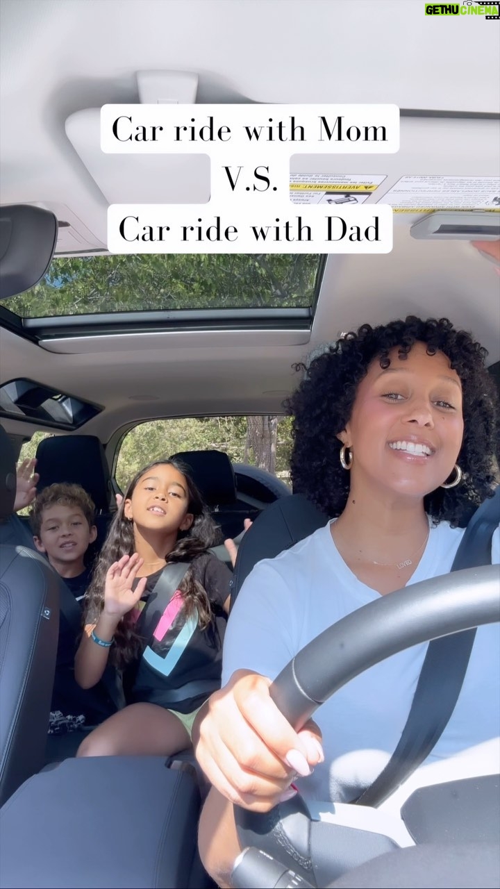 Tamera Mowry-Housley Instagram - Mom’s car karaoke vs. Dad’s dance party — a tale of two rides! 🚗💃🎶 When I’m driving, we’re all about those soulful, harmonious moments. But when it’s Adam’s turn? It’s a full-blown car concert with all the rap, rock, country, pop classics! 😂 The kiddos totally called it, knowing exactly which song would be mommy’s pick, and their excitement level...well, it skyrocketed when dad took the wheel! 🚀 Can anyone else relate to the dual car personalities in their family? Drop a ‘🎤’ for mom’s car vibes and a ‘🎉’ for dad’s drive-time party! (DISCLAIMER: WE WERE NOT DRIVING AT THIS MOMENT) #CarTunes #MomVsDad #familyfuntime