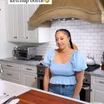 Tamera Mowry-Housley Instagram - Ketchup catastrophe! Forgot to shake the bottle and ended up with a waterworks show instead.😅🍅 (No Chloe was NOT hurt in the making of this video) Inspo✨: @effedupvids