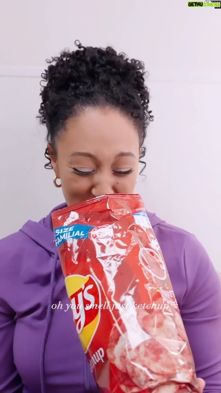 Tamera Mowry-Housley Instagram - I heard Canadian snacks are all the rage! Have you tried them? My fav are the 🍅 #ketchupchips