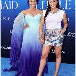 Tamera Mowry-Housley Instagram - This night was a fairytale come true! Celebrating the premiere of The Little Mermaid with @tiamowry and our daughters Ariah and Cairo was a magical moment we'll never forget. The power of storytelling and representation is so important for young girls everywhere. Ariah had the time of her life! Seeing her face light up with excitement and joy as she watched the film and danced along to the songs was priceless. Thank you, @ @disney , for bringing us together and creating memories that will last a lifetime.🧜🏽‍♀️🎬🎶
