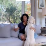 Tamera Mowry-Housley Instagram - Poor Chloe was so confused. Gotta love these silly moments. 🐶💕 #CuteConfusion #dogmomlife