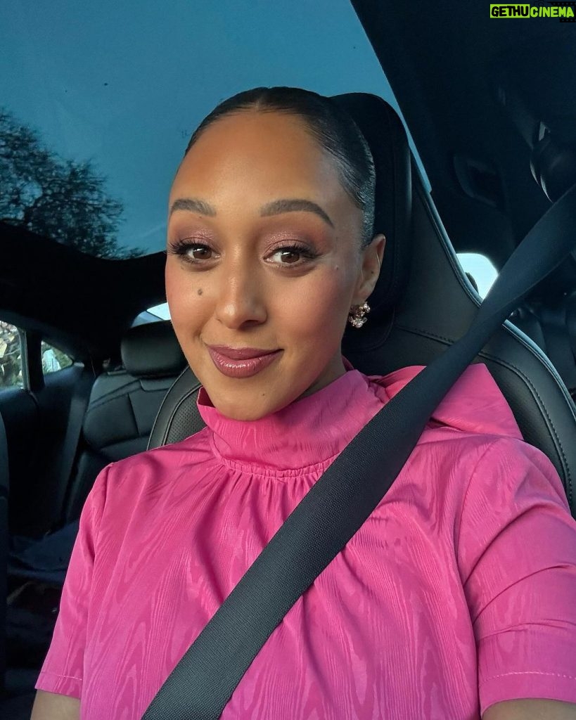 Tamera Mowry-Housley Instagram - My oh my. Do I love this life! 19 years with you and still counting. 💕 Just a few things to say why I ❤️ you ahead of #valentines_day 1. You have an amazing heart. 2. You love the Lord. 3. You protect our little family. 4. You always find ways to help our community. #mommyanddaddy night out fundraising an auction. Make-up @ashleybias Hair @hairmakeuptaramarshell Dress @staud.clothing Styling @miss_kellyjohnson