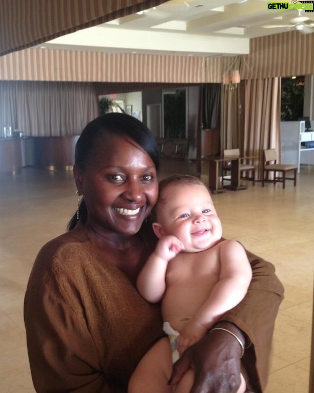 Tamera Mowry-Housley Instagram - Momma was here for the holidays and while I was capturing a photo of my mom and Aden, I recalled this photo of when he was just a baby🥹 Oh how time flies 😭❤️ #fbf #flashbackfriday