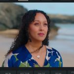 Tamera Mowry-Housley Instagram - Looking back at my favorite project to have been a part of this year! ❤️ Here are some memories and #BTS of #MurderInGMajor !🤩📽️  1. Gethsamane Brown💓 At this moment my driver was taking me to my first day to shoot my first scene of the day. The moment I read the script. I knew I would fall in love playing her. Excited for you guys who haven’t seen her yet to meet her! Hope you enjoy her as much as I did playing her.☺️ 2 - 3. I was obsessed with this bike! At one point we tried to ride together on this thing. But it was safer to have it rigged. You’ll see us on the bike together in two scenes.🚲 4 - 7. This was the last set up of the day. One of my fav moments in the movie. It was so easy working with Risteard because he embodied the ghost Eamon effortlessly. 🙌🏽🥹 This film is so special to me for so many reasons and you’ll be able to see it again on Jan 1st on the Halmark Channel!🫶🏽📺