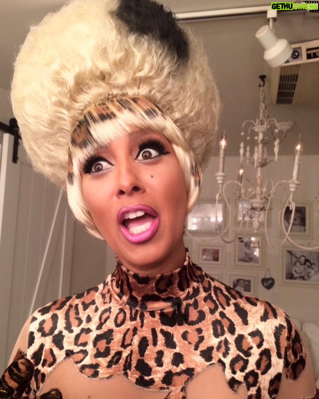 Tamera Mowry-Housley Instagram - Throwback to that one Halloween when I channeled my inner @nickiminaj 😂 Nicki loved it and honestly, so did I! It's all in good fun, right? What's been your most memorable Halloween costume? #TameraAsNicki #HalloweenThrowback #tbt #nickiminaj ❤️