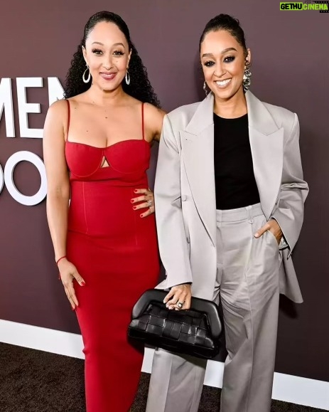 Tamera Mowry-Housley Instagram - Sister sister moment at Essence's Black Women in Hollywood! 🌟 @tiamowry A huge thank you to @essence for hosting such a meaningful event during #Oscars week. It's always an honor to celebrate with my sis and the incredible women who inspire us all. Here's to sisterhood and shining bright! ✨ #SisterLove #BlackWomenInHollywood #Grateful #essance