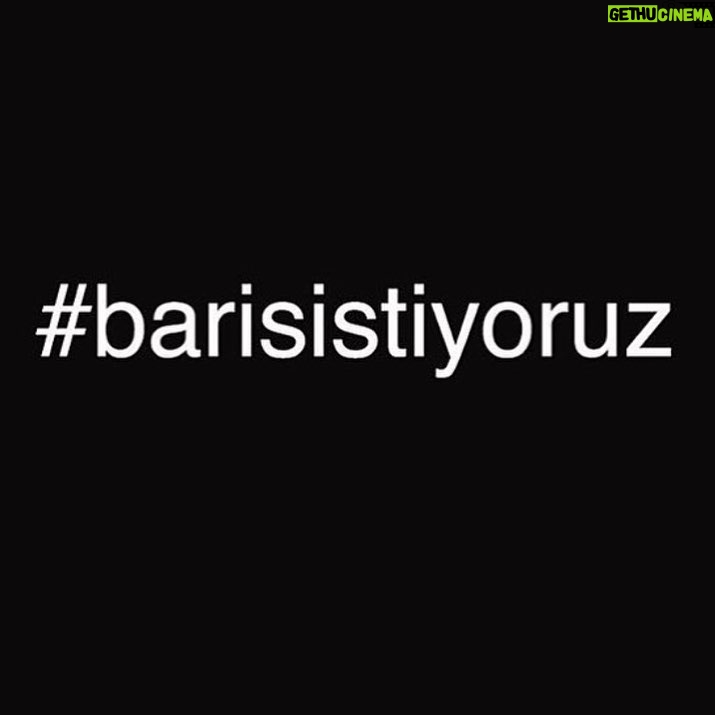 Taner Ölmez Instagram - Savaşın iyisi, barışın kötüsü olmaz ! #barışkazanacak #savaşistemiyoruz Türkiye