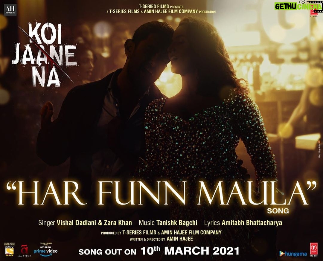 Tanishk Bagchi Instagram - He's the Jack of all trades, she's the Queen of the dance floor. Get ready to meet them! #HarFunnMaula out on 10th March. @kunalkkapoor @amyradastur93 @karim_hajee68 @tanishk_bagchi @vishaldadlani @zarakhan @amitabhbhattacharyaofficial @caesar2373 @boscomartis @ashwinikalsekar @nehamahajanofficial @tseries.official @tseriesfilms @aminhajeefilm @koijaanenamovie