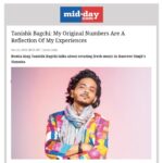 Tanishk Bagchi Instagram - Thank you @middayindia for this one! 😎✌ LINK IN THE BIO.