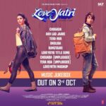 Tanishk Bagchi Instagram - Thank you for showering so much of love on the #LoveYatri music album. Now Listen to complete jukebox that will be out on 3rd Oct. Love all.♥🎶 . . @skfilmsofficial | @aaysharma | @warinahussain | @beingsalmankhan | @abhiraj88 | @azeemdayani | @atifaslam #UditNarayan | @palakmuchhal3 | @darshanravaldz | @badboyshah | @nehakakkar | @aseeskaurmusic | @djchetas | @dj.lijo | @devnegilive | @tseries.official | #RajaHassan | #ShabbirAhmed
