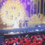 Tanishk Bagchi Instagram - Over the moon with happiness!! My first iifa award along with two fantabulous people @amaal_mallik @sachdevaakhilnasha Thank you @dharmamovies @karanjohar and my best @azeemdayani @ericpillai and @shashankkhaitan for this opportunity!! Grateful to God! #badrinathkidulhania #tammatammaagain @rajnigandhashekhawat @devnegilive @shabbir_ahmed9