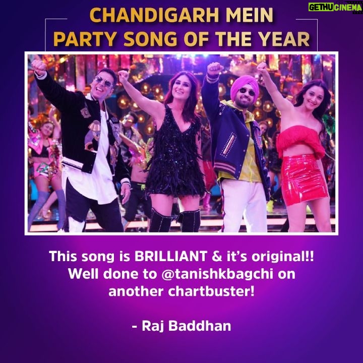 Tanishk Bagchi Instagram - Loving the way how #ChandigarhMein is loved by everyone. #ChandigarhMein #GoodNewwz @akshaykumar #KareenaKapoorKhan @diljitdosanjh @kiaraaliaadvani @karanjohar @apoorva1972 @shashankkhaitan @raj_a_mehta @somenmishra @badboyshah @harrdysandhu @lisamishramusic @aseeskaurmusic @tanishk_bagchi @azeemdayani @zeestudiosofficial @dharmamovies #CapeOfGoodFilms @zeemusiccompany