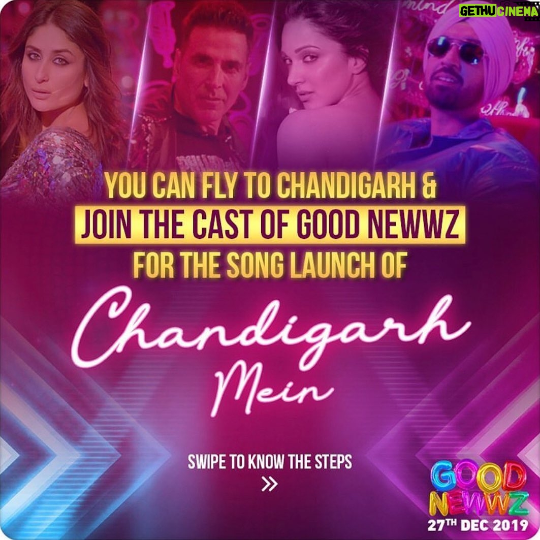 Tanishk Bagchi Instagram - People send in your entries now ! @dharmamovies @karanjohar @azeemdayani @akshaykumar @diljitdosanjh @kiaraaliaadvani @apoorva1972 @raj_a_mehta @shashankkhaitan @badboyshah @hardysandhu #ChandigarhStep #GoodNewwz #chandigarhmein