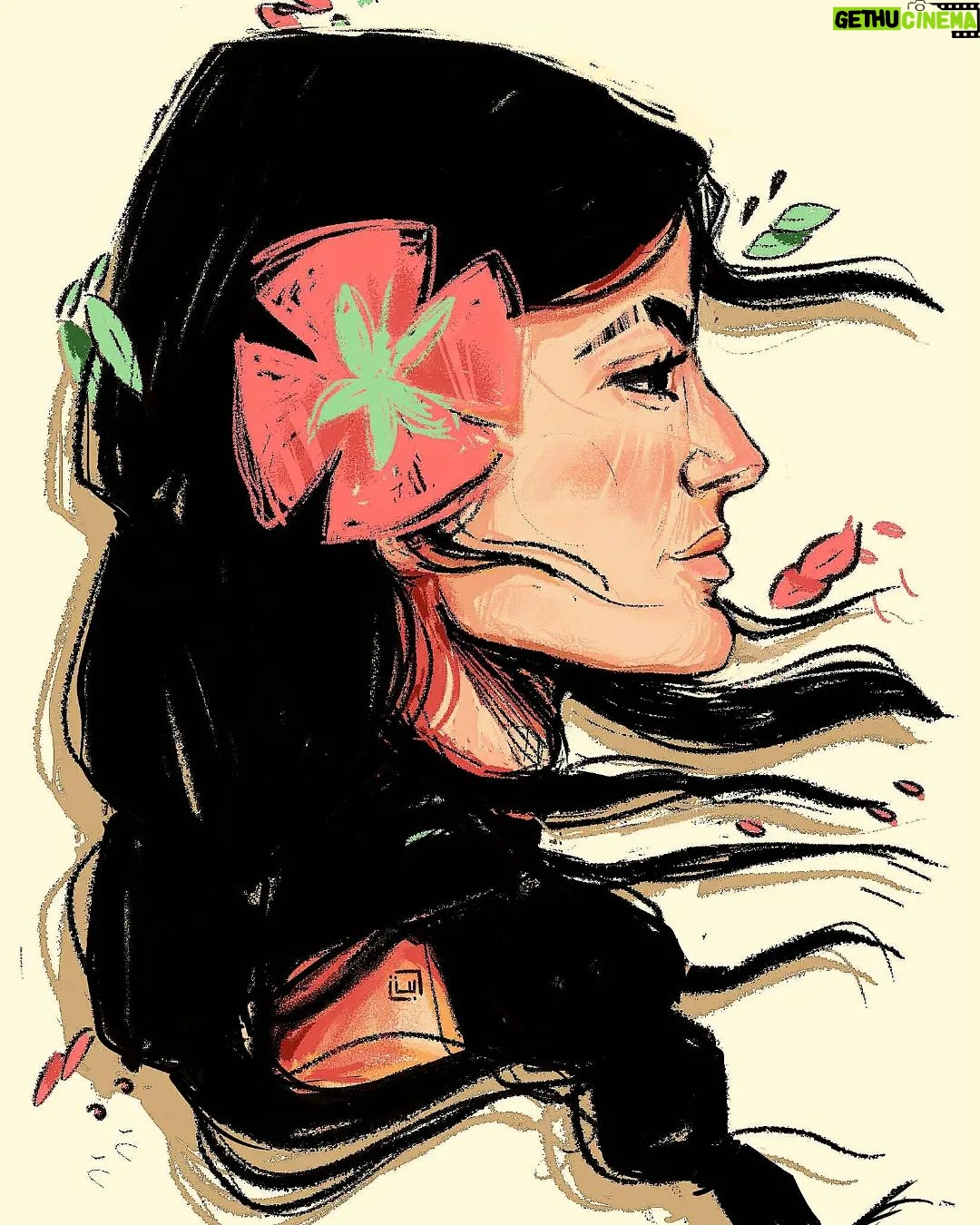 Tara Emad Instagram - Floral 🌺 #art #artoftheday #artist #فنان #فنانات #فنانين #رسم #الوان #فنون #ممثلين_مصريين #caricature #ممثلين #رسامة #إبداع #ترند #ريلز #مصر #كاريكاتير #رسمتي🎨 #رسم_ديجتال #رسومات #اعلانات #digital #tips #digitalart #cartoonist #illustration #livecaricature