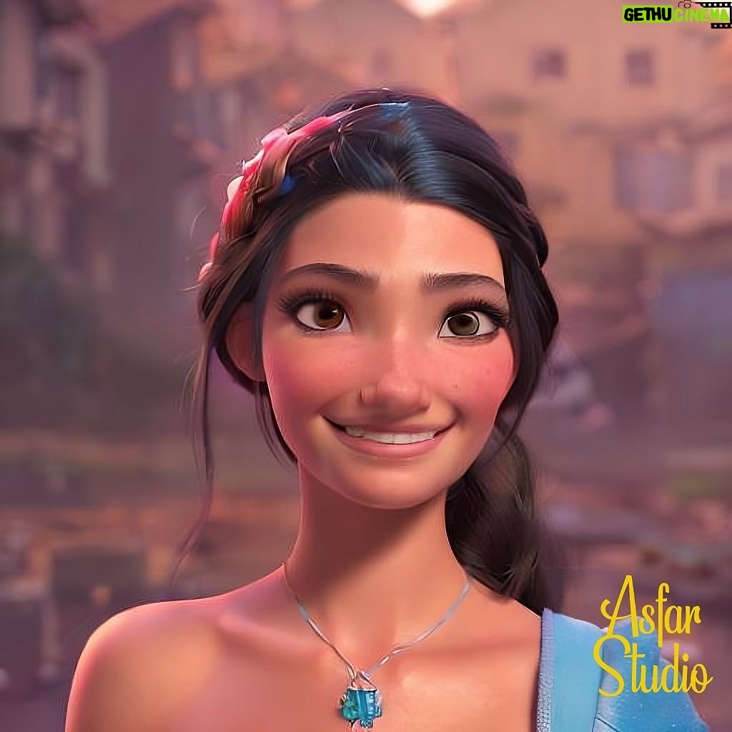 Tara Emad Instagram - This is how #ELSA pictured @taraemad as a princess from a fairy tale 🪄 . What about seeing this character move and talk? 🔥 You can use ELSA on elsa-t07b.onrender.com