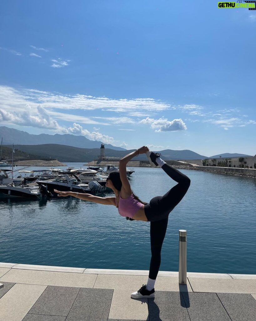 Tara Emad Instagram - Last summer in Montenegro⛵️ Luštica Bay, Montenegro
