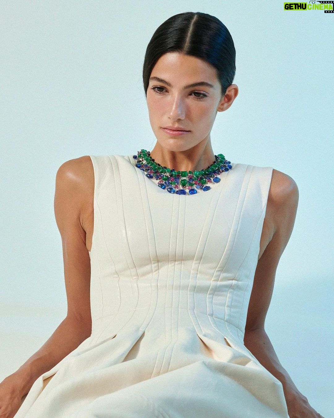 Tara Emad Instagram - For the launch issue of Architectural Digest’s watches and jewellery magazine, AD Carat, only the most captivating cover story would do. Who better than Egyptian actress Tara Emad (@taraemad) to showcase the enduring, chameleonic beauty of exceptional pieces from the Cartier Collection (@cartier)? And what better time than when Louvre Abu Dhabi (@louvreabudhabi) is hosting an exhibition exploring the influences of the Islamic arts on Cartier’s designs? Take a deep dive into our cover story via link in bio. Elsewhere, AD Carat spotlights outstanding jewels and timepieces, from the latest launches and regional exclusives to the rarest archive treasures, delving into the stories behind the masterpieces. We also celebrate iconic designers – including Azza Fahmy (@azzafahmy), Gabrielle “Coco” Chanel and Marie Munier (@mariemuniercreations) – whose influence grows with each decade. AD Carat is available with the December ‘23/January ‘24 issue of AD Middle East, and also available at select jewellery stores in the UAE. Photos by: @charlottekrieger | Talent management: @mad_solutions | Animation: @artemlevashov.jpg | Text: @interiorseditor | Stylist: @zolototrubova | Production: @malaikanaik | Photo assistant: @charlotte_favre | Styling assistant: @andrewgutrov | MUA: @yvanerocher | Hair stylist: @sayakaotama بالنسبة لإصدار مجلاتنا الأولى التي تركز على الساعات والمجوهرات “AD Carat”، فمن المعقول أن تكون قصة الغلاف هي الأكثر جذبًا للنظر. من أفضل من الممثلة المصرية ‘تارا عماد’ لتسليط الضوء على الجمال الدائم والمتعدد الأبعاد لقطع المجوهرات من مجموعة “كارتييه”؟ وهل هناك وقت أفضل من استضافة متحف “اللوفر أبوظبي” معرضاً يستكشف تأثير الفنون الإسلامية على تصاميم “كارتييه”؟ قم بالتعمق في قصة الغلاف الخاصة بنا عبر الرابط في البايو وفي مكان آخر، يسلط “AD Carat” الضوء على المجوهرات والساعات الرائعة، بدءًا من أحدث الإصدارات والعروض الحصرية الإقليمية وحتى كنوز الأرشيف النادرة، ويتعمق في القصص وراء الروائع. كما نحتفل أيضًا بالمصممين المعروفين - بما في ذلك عزة فهمي، وغابرييل “كوكو” شانيل، وماري مونييه - الذين ينمو تأثيرهم مع كل عقد من الزمن يتوفر AD Carat في مجلة “آركتكتشر دايجست” لشهر ديسمبر/يناير، كما يتوفر أيضًا في متاجر مجوهرات مختارة في دولة الإمارات