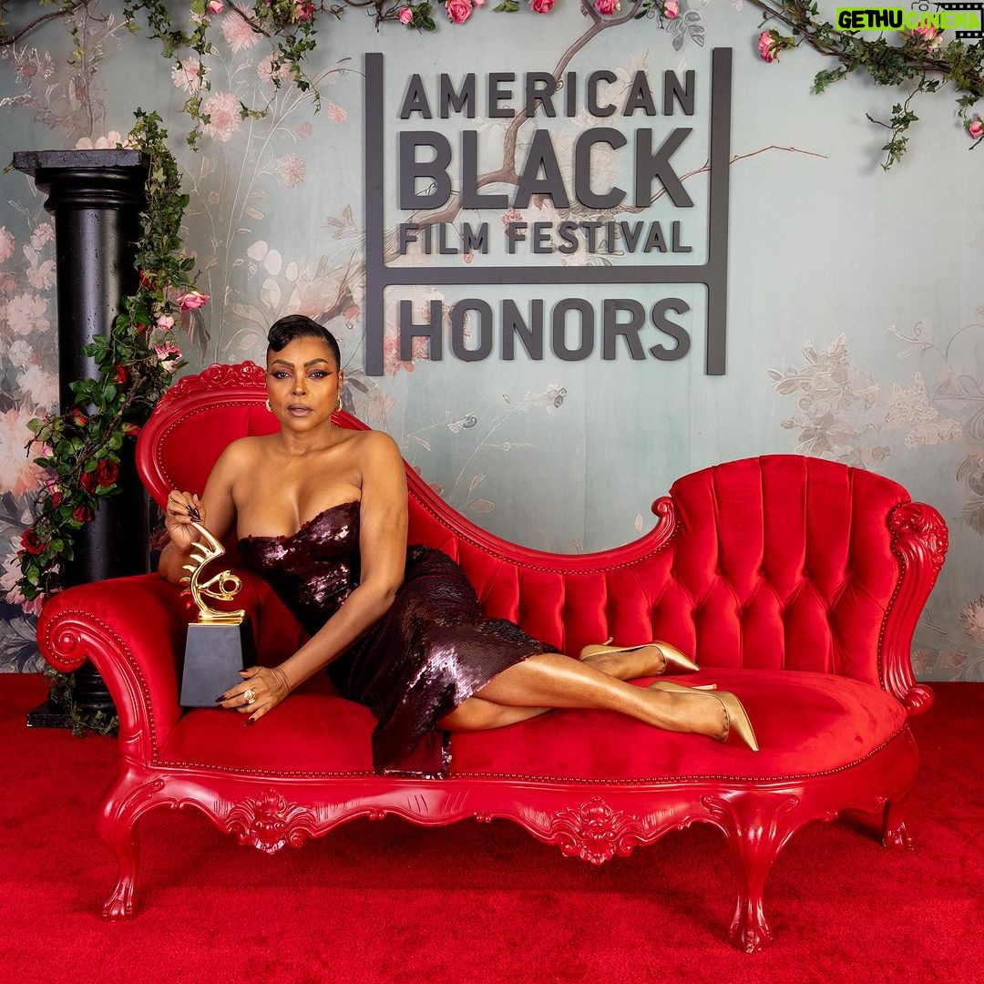 Taraji P. Henson Instagram - 2024 ABFF Honors Excellence In The Arts Award Recipient @tarajiphenson ππ€© πΈ: @cire.capture Studio Designed Byπ©πΎβπ¨: @detrapalmoredesigns #ABFFHonors2024 #ABFF2024 #TarajiPHenson #ABFFHonors