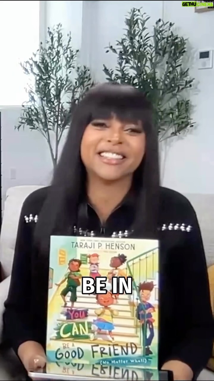 Taraji P. Henson Instagram - Sat down with @talkshoplive to talk about my new book โYou Can Be a Good Friend No Matter Whatโ and the legacy I aspire to leave behind. ๐ค๐๐พ๐ค ๐ฅ Head to TalkShop.live to hear my full conversation and pre-order an autographed copy! #TalkShopLive #Book #MentalHealth