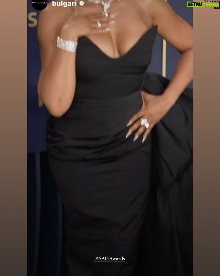 Taraji P. Henson Instagram - @bulgari Thank you 💜💜💜